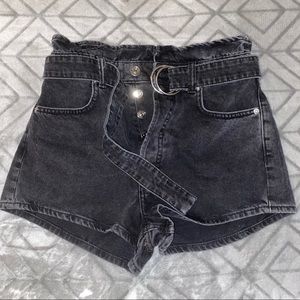High Waisted Jean Short